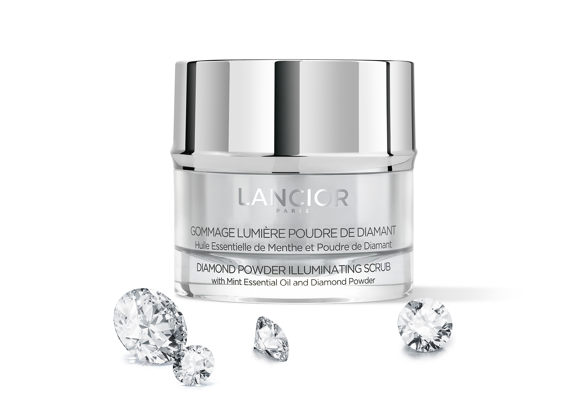 GOMMAGE LUMIÈRE POUDRE DE DIAMANT Cosmetics lancior maroc